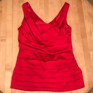 Express Ruched Satin Camisole